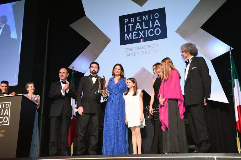 Premio Italia-México reconoce la labor de personalidades del ámbito cultural y artístico