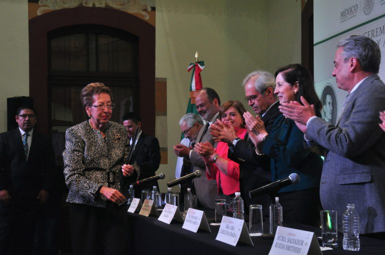 El INEHRM entrega 18 reconocimientos a investigadores de la vida nacional