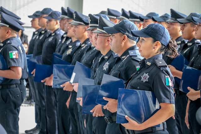 Se integran elementos a policías estatal y municipales