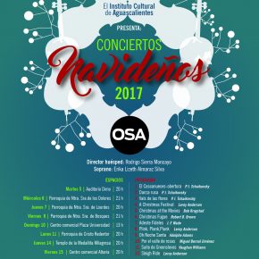 Conciertos navideños con programa