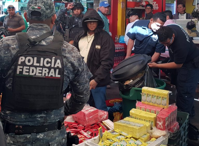 Más de media tonelada de pirotecnia decomisada