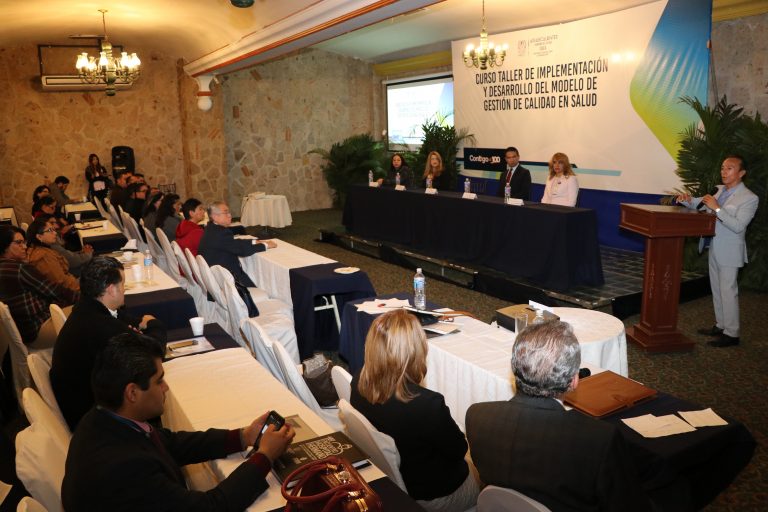 Inicia taller Modelo de Gestión en Calidad de Salud