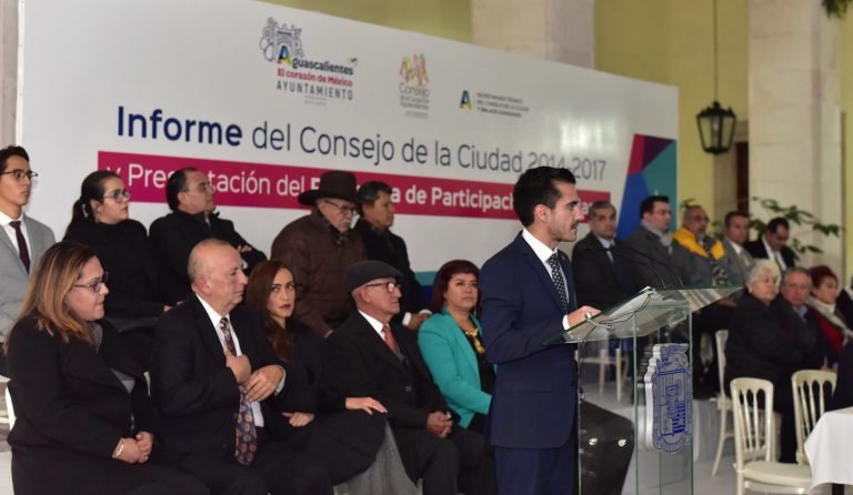 Presentan el tercer y último informe del Consejo de la ciudad