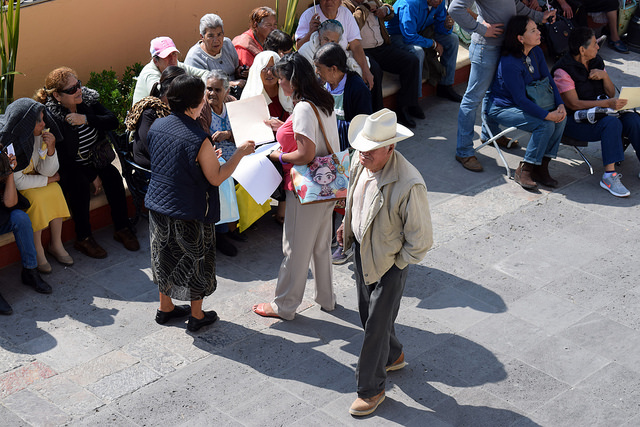 Pensionados del IMSS recibieron su pago