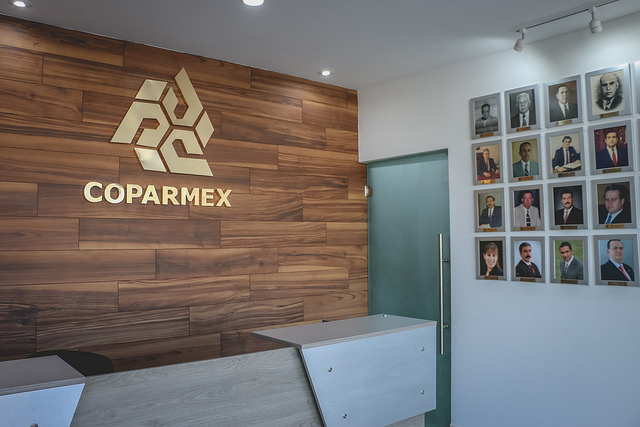 Se reúnen funcionarios de Coparmex y SOP