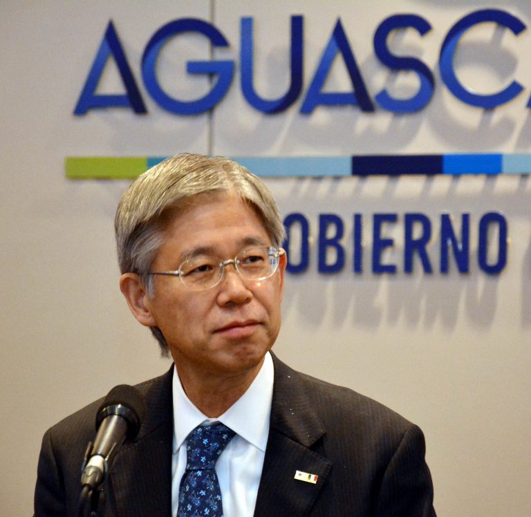 Embajador de Japón en México identifica seguridad en el estado de Aguascalientes