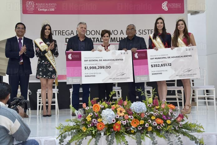 Entregan remanente a los DIF estatal y municipal, según lo establece la Ley del PFNSM