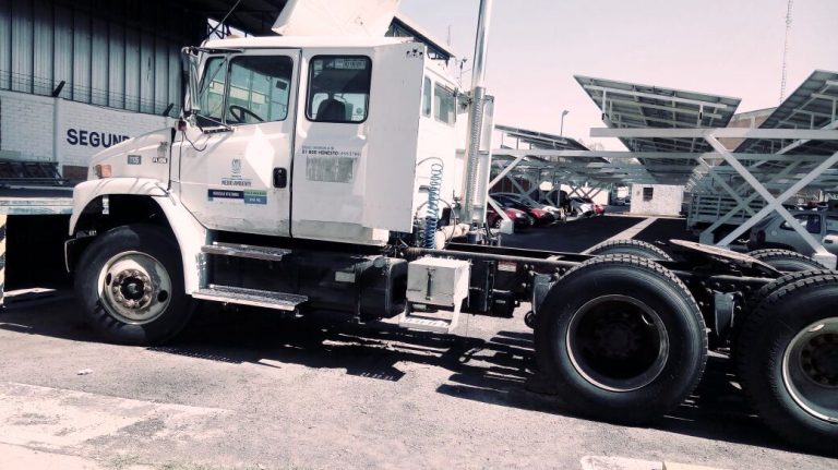 Incorporan camión a la estación de transferencia de Asientos