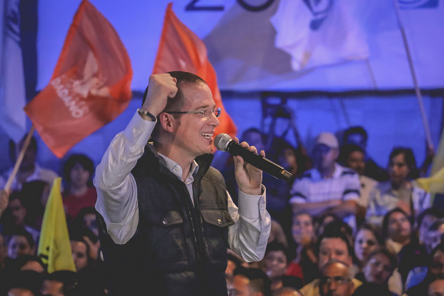 Ricardo Anaya toma protesta como candidato presidencial