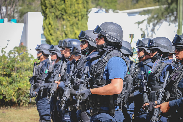 Dan de baja a cinco policías estatales en Aguascalientes