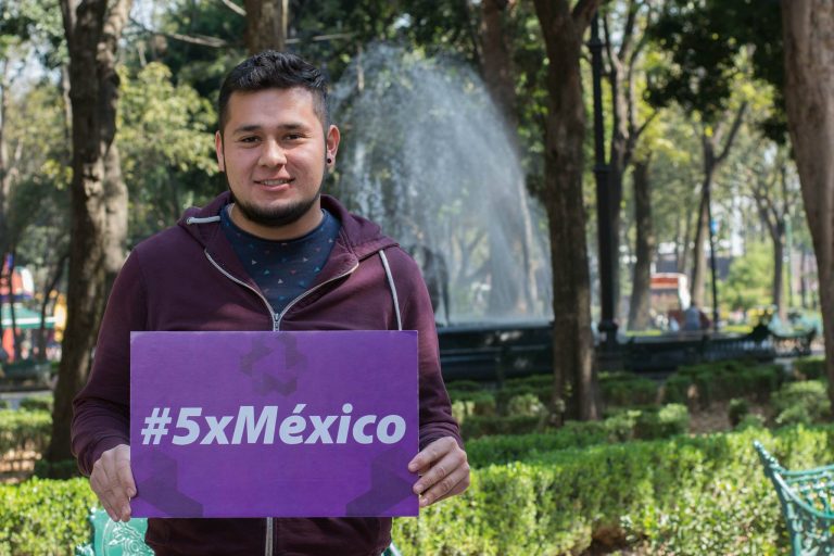 #5xMéxico invita a ser parte de la solución de los problemas nacionales