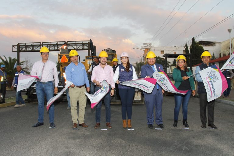 Obras de mantenimiento en López Mateos