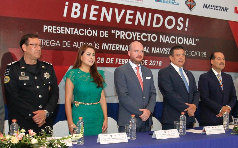 Alcaldesa de Aguascalientes asiste a la presentación del Proyecto Nacional de la Canacar