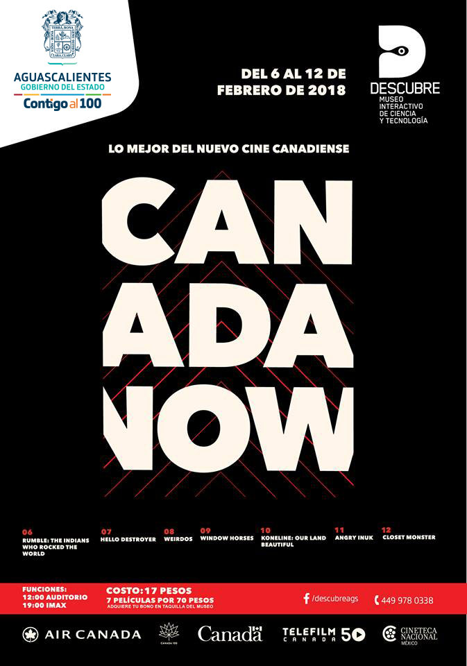 Inicia ciclo de cine canadiense en el Museo Descubre, en Aguascalientes