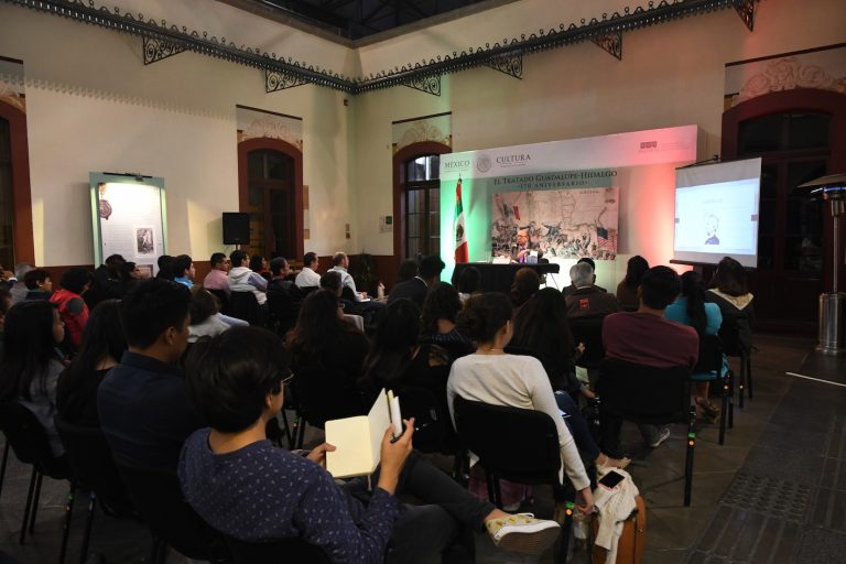 Se llevó a cabo la conferencia México frente al expansionismo territorial de Estados Unidos