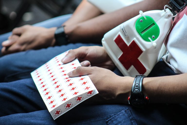 Colecta de la Cruz Roja Mexicana en Aguascalientes