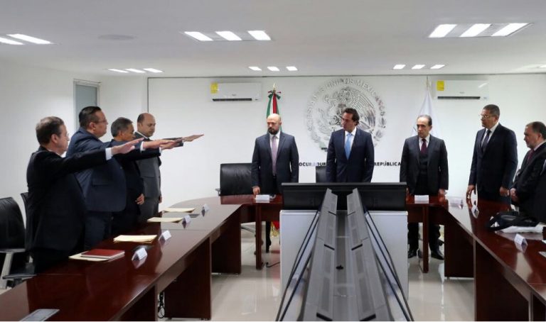 Rinde protesta nuevo titular de PGR en Aguascalientes