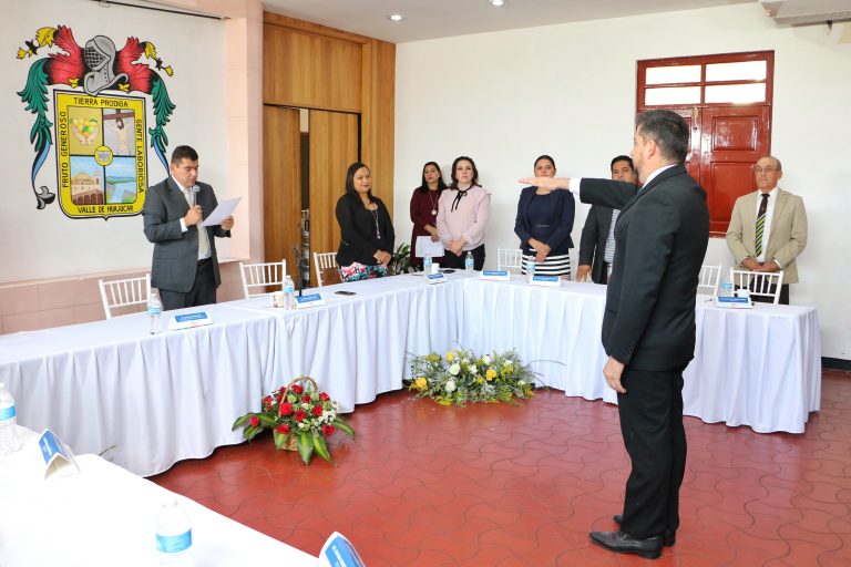 Protestó Javier Valdivia Díaz como secretario de Gobierno y del Ayuntamiento de Calvillo
