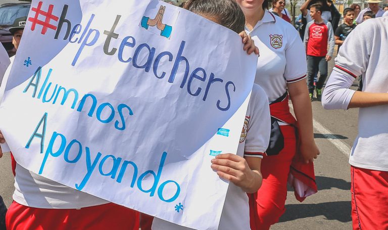 Hablaron los teachers en Aguascalientes