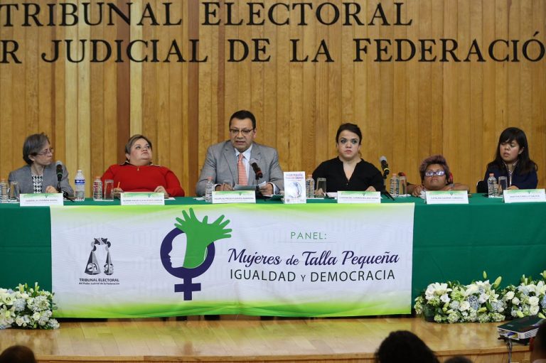 Organizan el Panel Mujeres de Talla Pequeña. Igualdad y Democracia