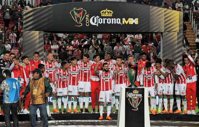 Felicitan a Necaxa tras su triunfo en la Copa MX