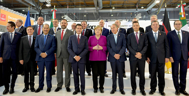 Inauguran pabellones de México y de Aguascalientes en Hannover Messe