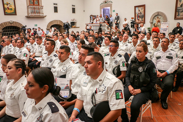 Se registra un bajo índice de deserción en la formación de nuevos policías