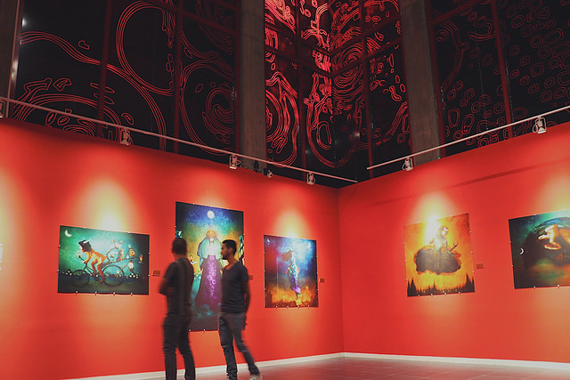 Mariana Palova, en el Museo de la Muerte