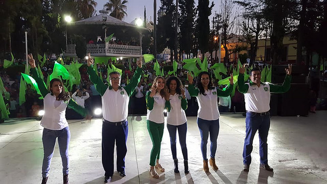 Arrancan campaña candidatos del Partido Verde Aguascalientes