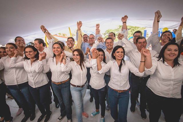 Por Aguascalientes al Frente registró sus candidaturas a Congreso local