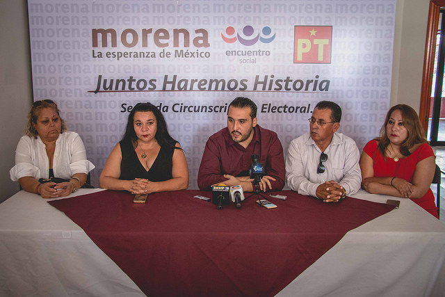 Perredistas de Aguascalientes concretan coqueteo con Morena