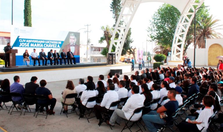 Conmemoran el CLIV Aniversario Luctuoso de José María Chávez Alonso