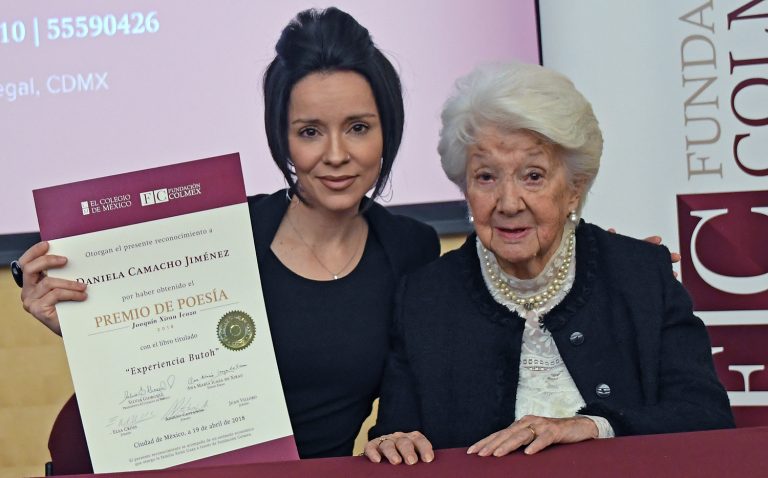 Daniela Jiménez Camacho, Premio de Poesía Joaquín Xirau Icaza 2018