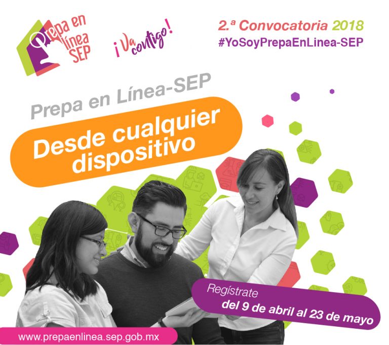 Abierta, segunda convocatoria de Prepa en Línea-SEP 2018