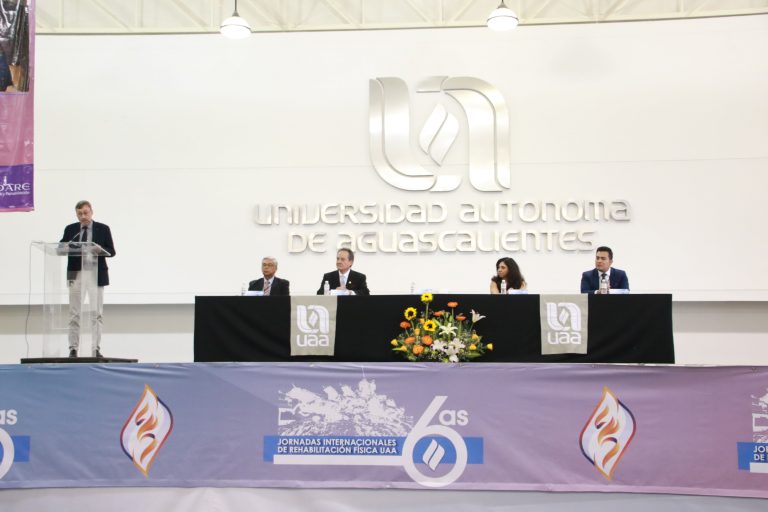 Realiza la Autónoma de Aguascalientes sextas Jornadas Internacionales de Rehabilitación Física
