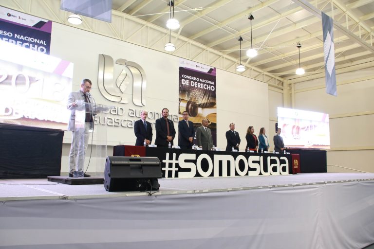 Se realiza en la Autónoma de Aguascalientes el Congreso Nacional de Derecho 2018