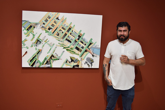 Reconstruyendo catástrofes de Francisco Rangel, en Aguascalientes