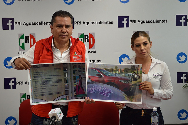 Acusa el PRI al gobierno de Aguascalientes de sabotear sus campañas