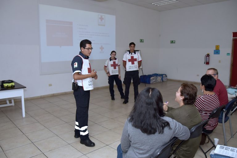 Ponen en marcha taller de capacitación de primeros auxilios en Aguascalientes
