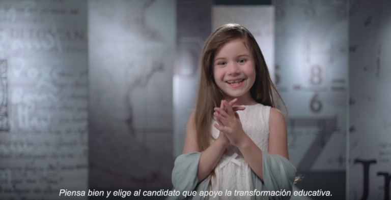 El TEPJF ordena suspender la difusión del spot ¿Y si los niños fueran candidatos?