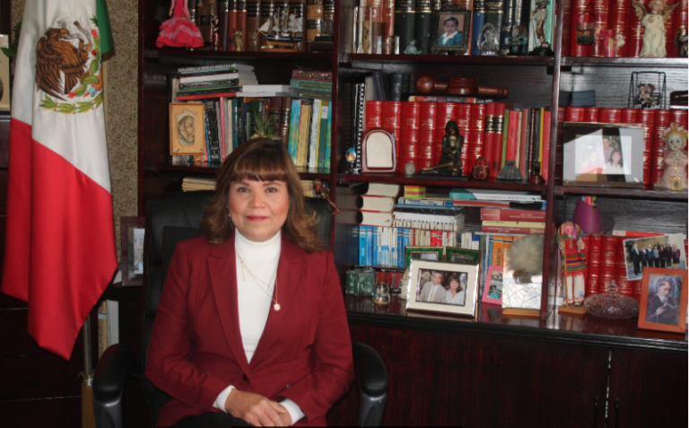 Gabriela Espinosa Castorena, presidente del Supremo Tribunal de Justicia de Aguascalientes