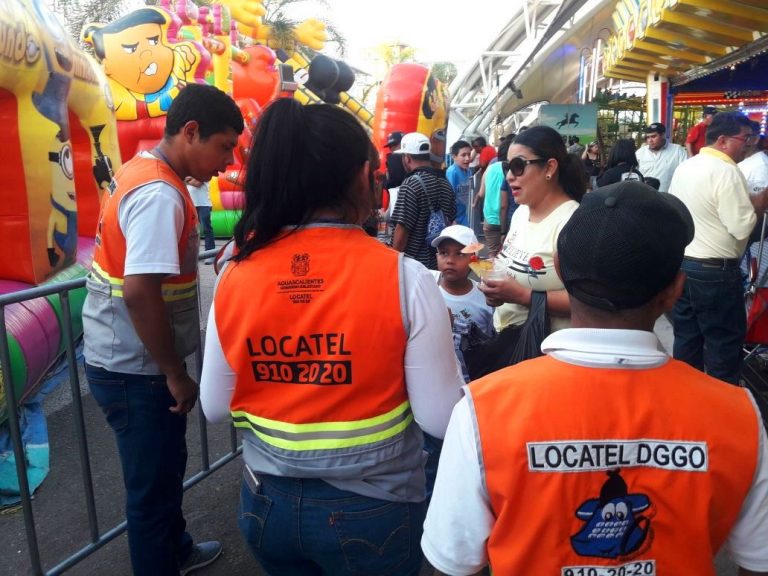Locatel y Protección Civil en Aguascalientes reportan saldo blanco