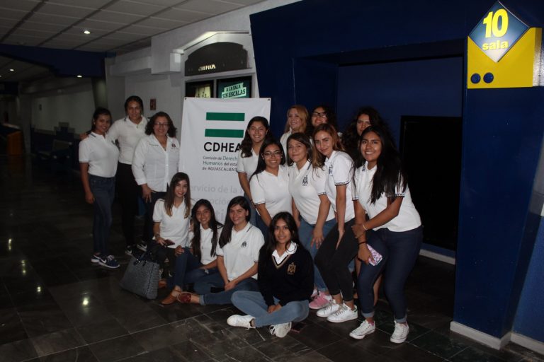 CEDHA invita a estudiantes de Aguascalientes al cine