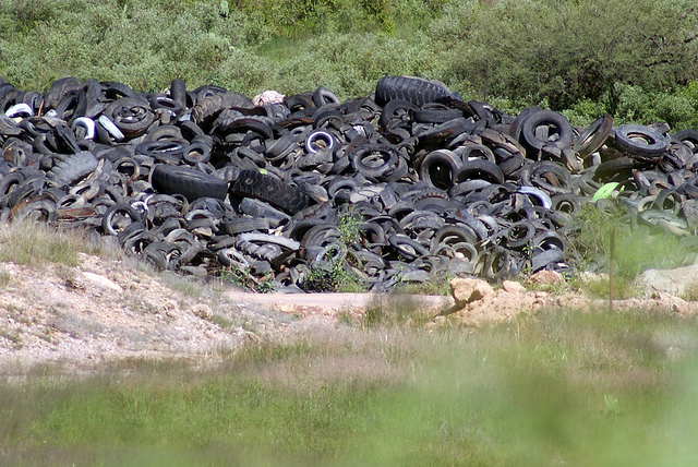 Inicia campaña de recolección de llantas en Aguascalientes