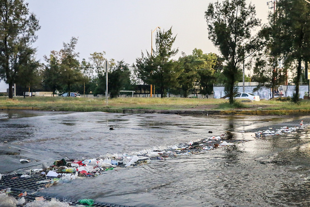 Basura y falta de infraestructura, los culpables de las inundaciones en Aguascalientes