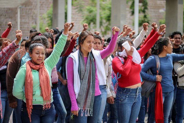 Respeto a libre de expresión de normalistas, promete Instituto de Educación de Aguascalientes