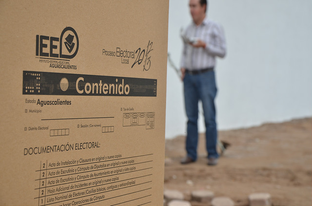 Desmiente el Instituto Electoral de Aguascalientes al Verde: no recibió paquetes electorales incompletos