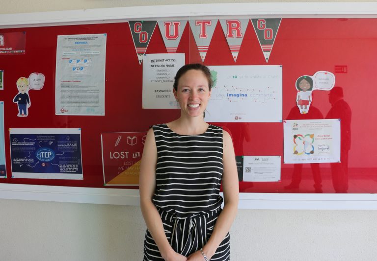 Nueva docente internacional en la UT El Retoño, en Aguascalientes