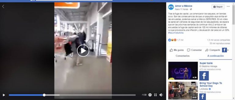 verificado 2018 | Saqueo de Chedraui fue por gasolinazo y no por culpa de las elecciones