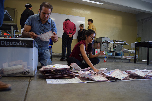 Hubo recuento de votos en la mitad de las casillas de Aguascalientes